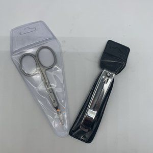 2 pcs -Manicure Scissors and Nail Clipper